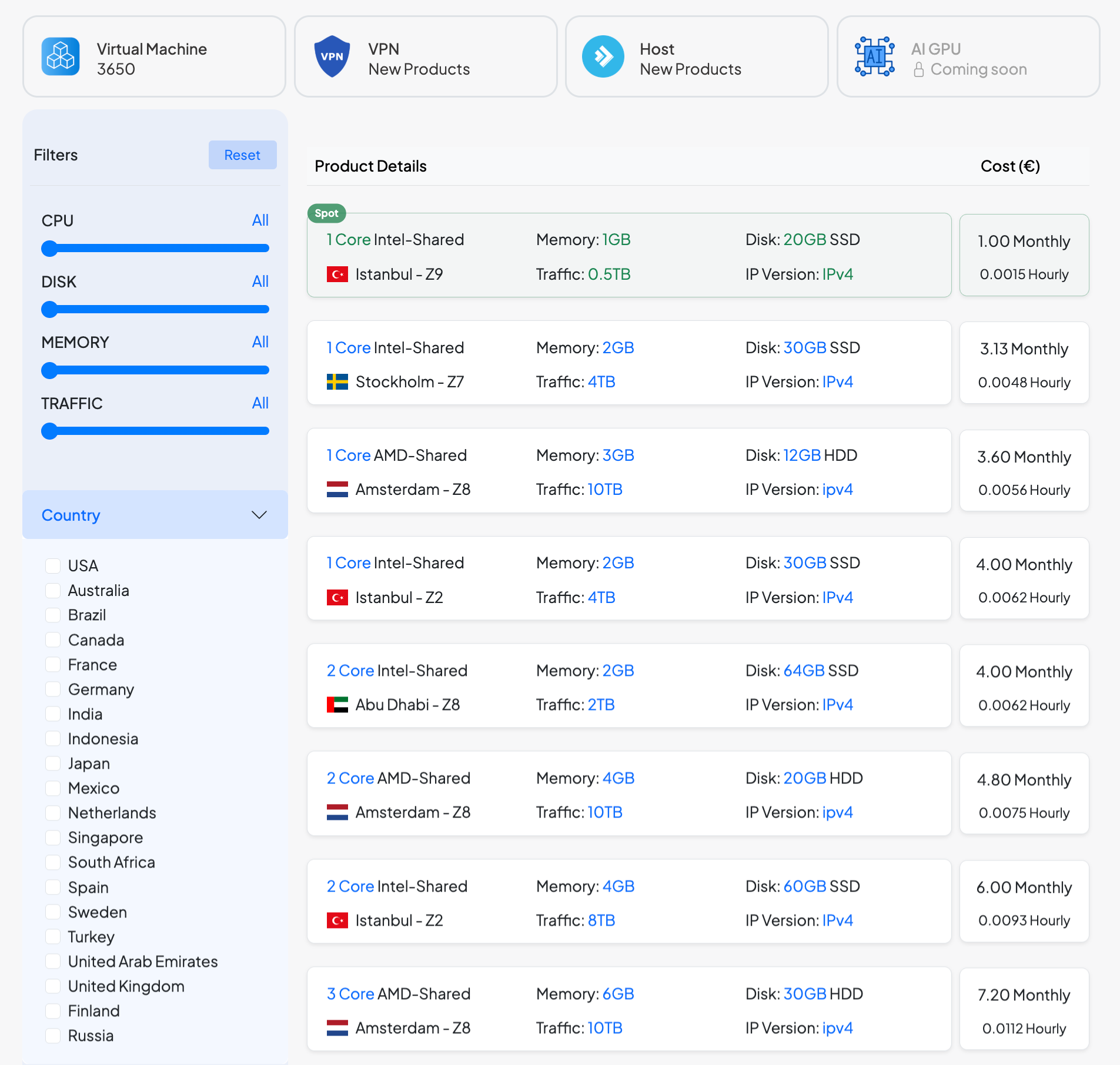 Caasify Product Marketplace